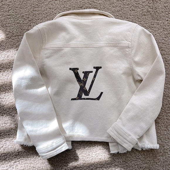 okie dokie Jackets & Coats Cream Color Jean Jacket 5t Poshmark